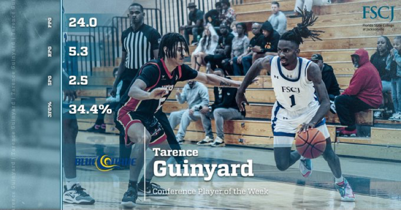 Tarence Guinyard named FCSAA Region 8 Player of the Week