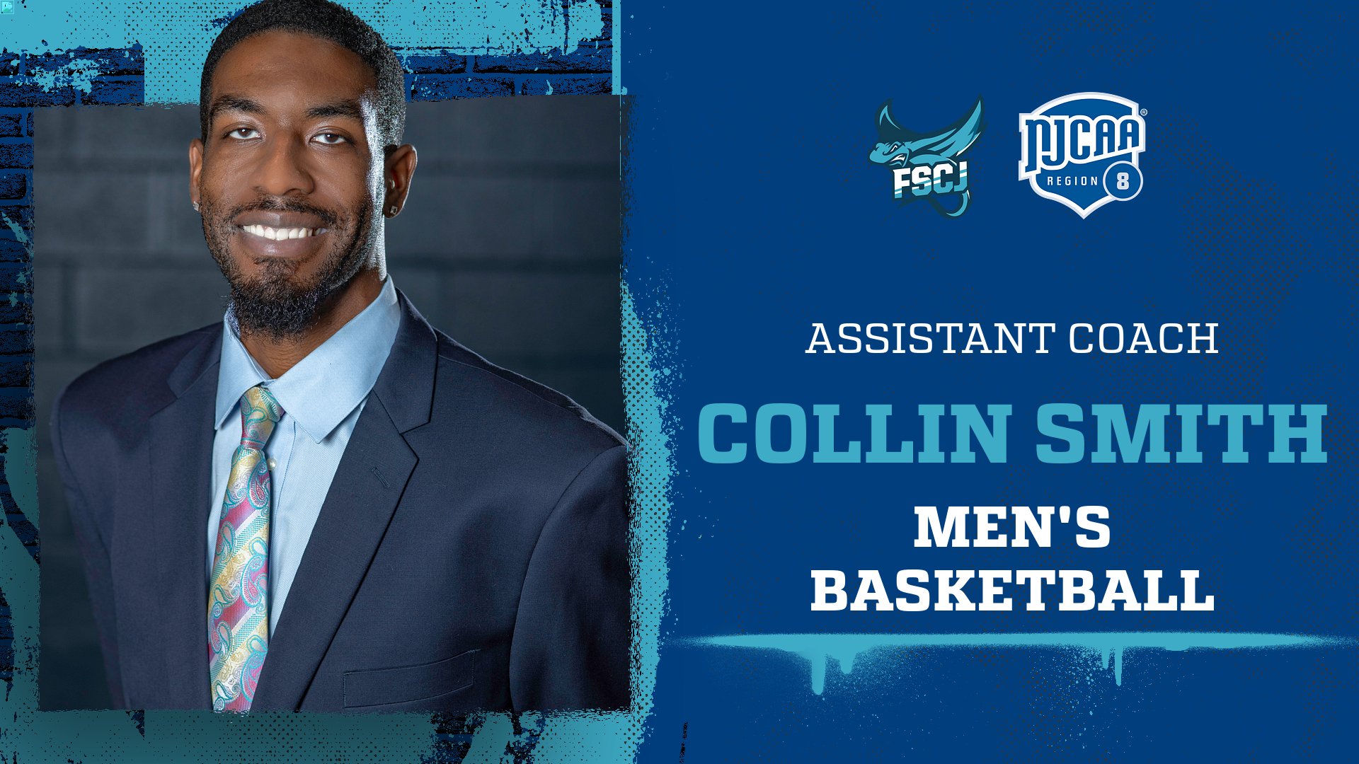 Image of Assistant Coach Collin Smith, FSCJ's New Assistant Men's Basketball Coach