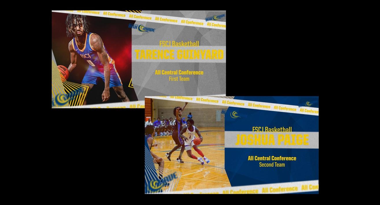 Guinyard and Paige named to FCSAA Region 8 All-Central Conference Team