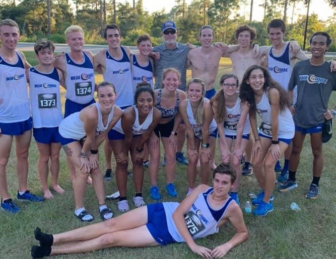 Women's cross country finish 3rd and men 4th